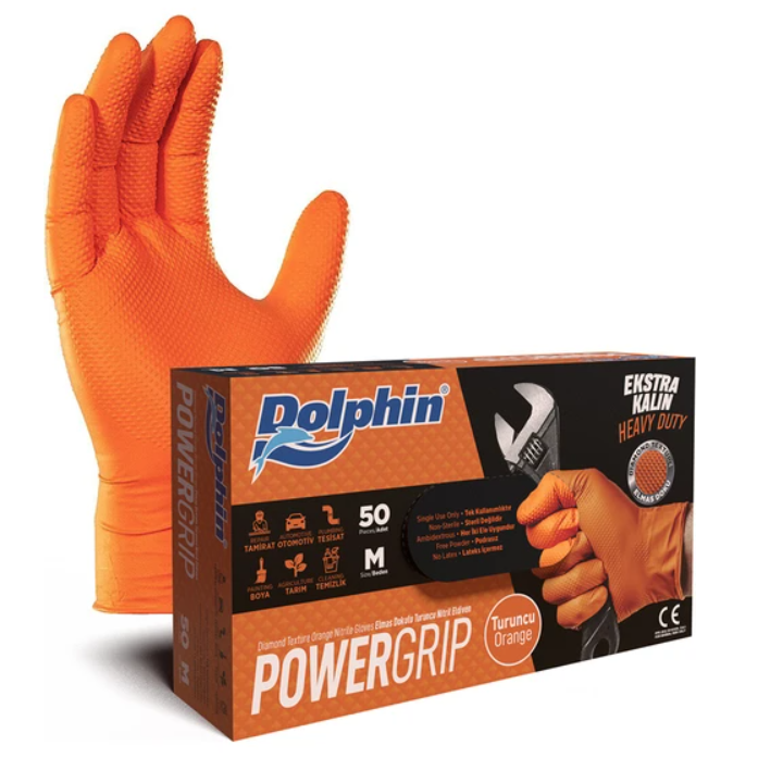 ELDİVEN EKSTRA KALIN TURUNCU M BEDEN