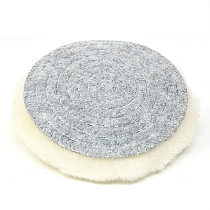 CIRTLI YÜN POST POLİSAJ KEÇESİ 150MM